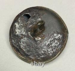 Confederate Local Infantry I With Stars Civil War Coat Button