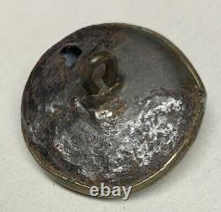 Confederate Local Infantry I With Stars Civil War Coat Button