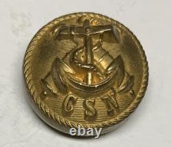 Confederate Navy Officers Civil War Coat Button