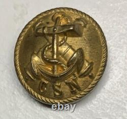 Confederate Navy Officers Civil War Coat Button