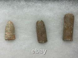 Confederate Sharpshooters Civil War Bullets 3 Bullet Collection Civil War