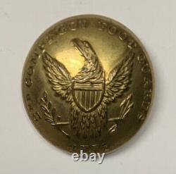 Connecticut Governor's Foot Guard 2nd Company Civil War Coat Button