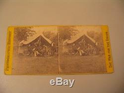 Cpts Jane Clark African American Civil War Brady Anthony Stereoview Photo cdii