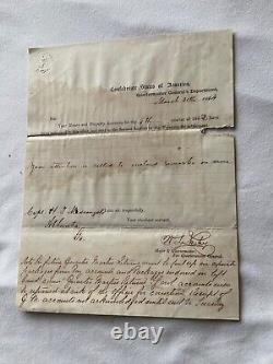 Csa Quartermaster General Questions Account In 1862 Note Returns Treasury E8