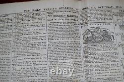 DAILY EVENING BULLETIN JUNE 29 1861 Bakers Calif Regt, Troops Move Through Phila