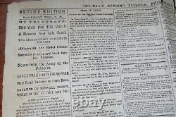 DAILY EVENING BULLETIN JUNE 29 1861 Bakers Calif Regt, Troops Move Through Phila