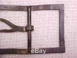 Dug Civil War CONFEDERATE Wishbone Frame Buckle Waist Belt Plate 100% ORIGINAL