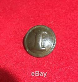 Dug Confederate Cast Infantry Civil War Button Relic CS Camp Dinwiddie Virginia