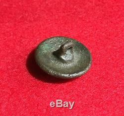 Dug Confederate Cast Infantry Civil War Button Relic CS Camp Dinwiddie Virginia