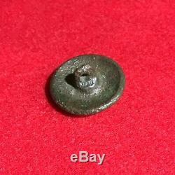 Dug Confederate Cast Infantry Civil War Button Relic CS Camp Dinwiddie Virginia