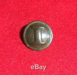 Dug Confederate Cast Infantry Civil War Button Relic CS Camp Dinwiddie Virginia