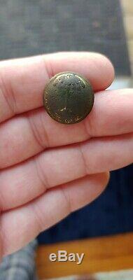 Dug South Carolina Civil War Coat Button