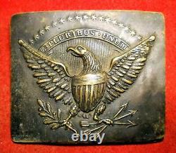 Eagle Buckle 1825-35 Rolled Brass #167 O Donnell Book non-dug