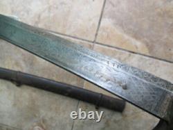 Early Antique M1832 Foot Officer's Sword & Scab, Nice Decorator, Civil War, GIFT