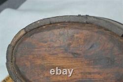 Early keg cask barrel wooden rundlet water rum whiskey 18th 19th c antique