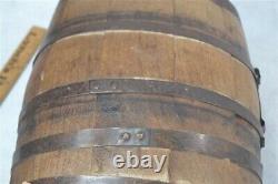 Early keg cask barrel wooden rundlet water rum whiskey 18th 19th c antique