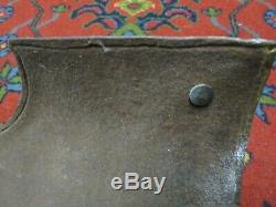 English Civil War, Backplate Original circa 1640, original leather strap