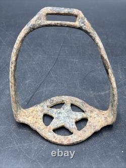 Excavated Texas CIVIL War Star Stirrup