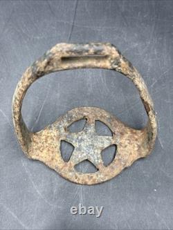 Excavated Texas CIVIL War Star Stirrup