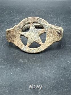 Excavated Texas CIVIL War Star Stirrup