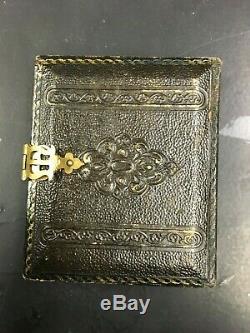 Exceedingly Rare New York 9th Plate Ambrotype Full Case Civil War Outstanding