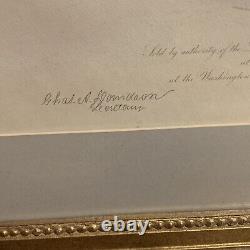 Exceedingly Rare Robert E. Lee Memorial Lithograph CSA Confederate Civil War