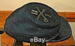 Excellent CIVIL War Cavalry Kepi With Sharpsburg Background