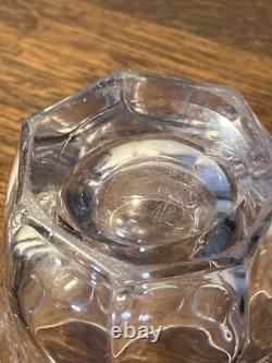 Exquisite Rare Antique Union Army Civil War Whiskey Glass