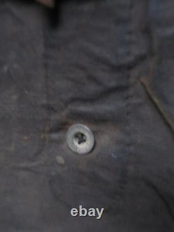 Extremely Rare Original Civil War Tarred Canvas Soldier's Issue Haversack, GIFT