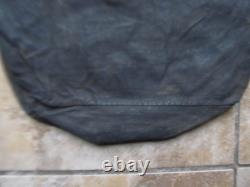 Extremely Rare Original Civil War Tarred Canvas Soldier's Issue Haversack, GIFT