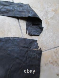 Extremely Rare Original Civil War Tarred Canvas Soldier's Issue Haversack, GIFT