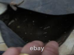 Extremely Rare Original Civil War Tarred Canvas Soldier's Issue Haversack, GIFT