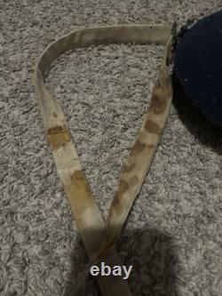 Extremely Scares Union Cloth New York Depot Canteen Civil War Blood Stain Strap