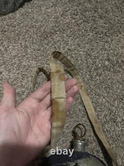 Extremely Scares Union Cloth New York Depot Canteen Civil War Blood Stain Strap