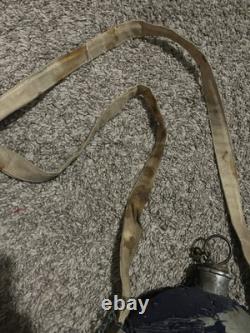 Extremely Scares Union Cloth New York Depot Canteen Civil War Blood Stain Strap