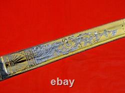 FANTASTIC ANTIQUE BLADE for CIVIL WAR AMERICAN NAVY USN M1852 NAVAL SWORD dagger