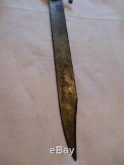 Fantastic Confederate CIVIL War D Guard Bowie Knife