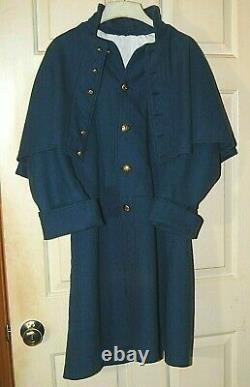 Federal CIVIL War Cavalry Great Coat With Cape