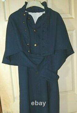 Federal CIVIL War Cavalry Great Coat With Cape