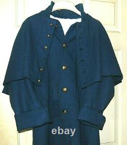 Federal CIVIL War Cavalry Great Coat With Cape