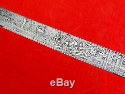 Fine Quality American CIVIL War M1850 Foot Officers Sword Magnificent Blade 1850