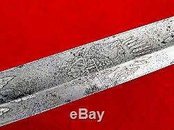 Fine Quality American CIVIL War M1850 Foot Officers Sword Magnificent Blade 1850