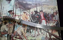 French Indian War American Revolutionary War Hunting Sword Ca 1750