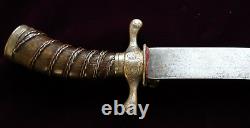 French Indian War American Revolutionary War Hunting Sword Ca 1750