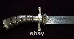 French Indian War American Revolutionary War Hunting Sword Ca 1750