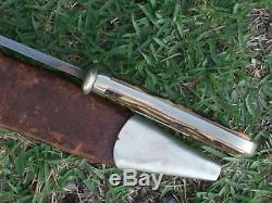 G. Wostenholm antique Bowie knife c. Late 1850's to'60's. Civil War probably