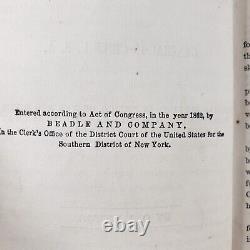 George B McClellan Civil War Biography 1862 Beadle's Dime Biographical Book U208