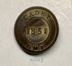 Georgia Military Institute Civil War Cuff Button