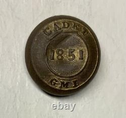 Georgia Military Institute Civil War Cuff Button