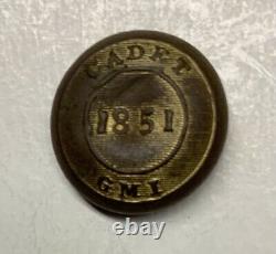 Georgia Military Institute Civil War Cuff Button